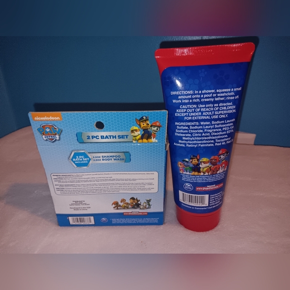 NWOT Nickelodeon Paw Patrol Bath & Body Set - Picture 2 of 10